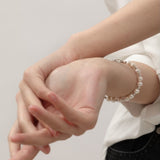 Simple Ot Large Pearl Bracelet