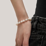Simple Ot Large Pearl Bracelet