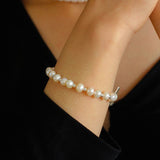 Simple Ot Large Pearl Bracelet