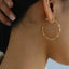 Simple rregular Hoop Earrings Type C - floysun