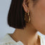 Simple rregular Love Heart Earrings Type A - floysun