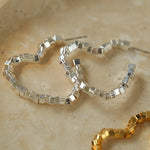 Simple rregular Love Heart Earrings Type B - floysun