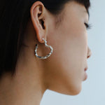 Simple rregular Love Heart Earrings Type B - floysun