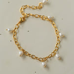Simple Temperament Pearl Bracelet Anklet Type B - floysun