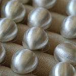 Simple Versatile Frosted Brushed Hemispherical Earrings - floysun