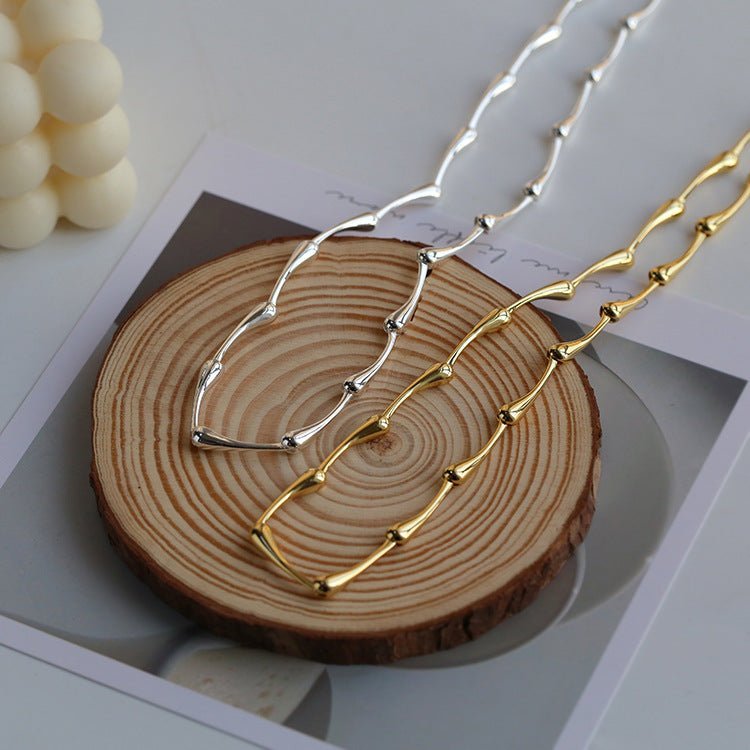 Simple Vintage Bamboo Necklace - floysun