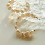 Special Shaped Baroque Pearl Earrings - floysun