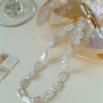Special Shaped Baroque Pearls Collarbone Necklace - floysun