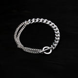 Splicing Thick Chain OT Buckle Bracelet - floysun