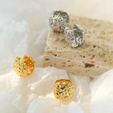 Square Simple Hammer Earrings - floysun