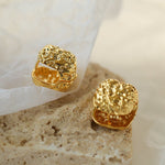 Square Simple Hammer Earrings - floysun