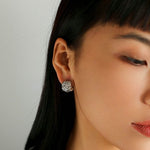 Square Simple Hammer Earrings - floysun