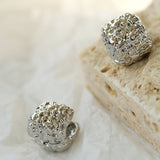 Square Simple Hammer Earrings - floysun