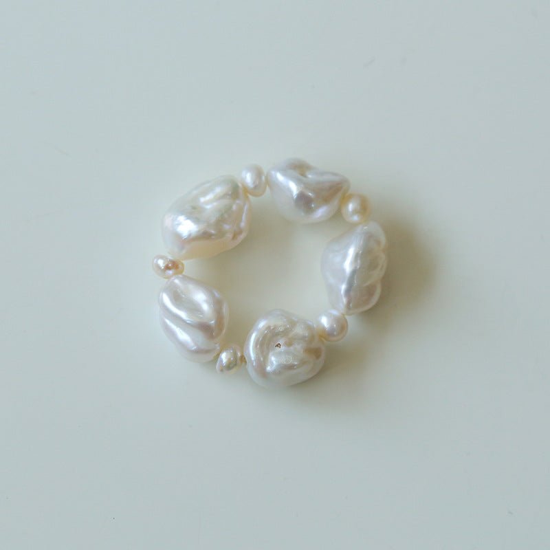 Stacking Irregular Pearl Rings (Buy One Get One Free) - floysun