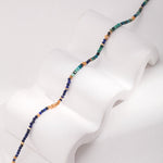 Sterling Silver Lapis Lazuli Broken Silver Necklaces - floysun