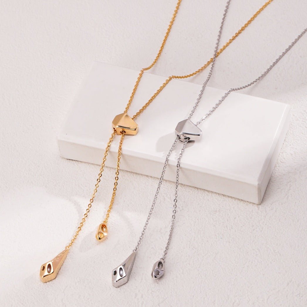 Sterling Silver Pearl Adjustable Necklaces - floysun