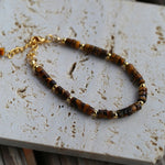 Tiger Stone Handmade Beaded Bracelet - floysun