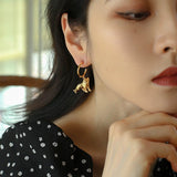 Trendy Design Tiger Earrings - floysun