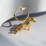 Trendy Design Tiger Earrings - floysun