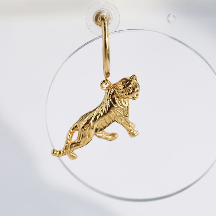 Trendy Design Tiger Earrings - floysun