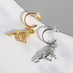 Trendy Design Tiger Earrings - floysun