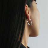 Trendy Irregular Geometric Earrings - floysun