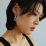 U-shaped Locking Ear Buckle Earrings - floysun