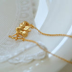 Vintage Elegant Cupid Angel Arrow Necklace - floysun