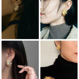 Vintage Gold Firework Earrings - floysun