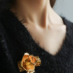 Vintage Rose Pin Brooch - floysun