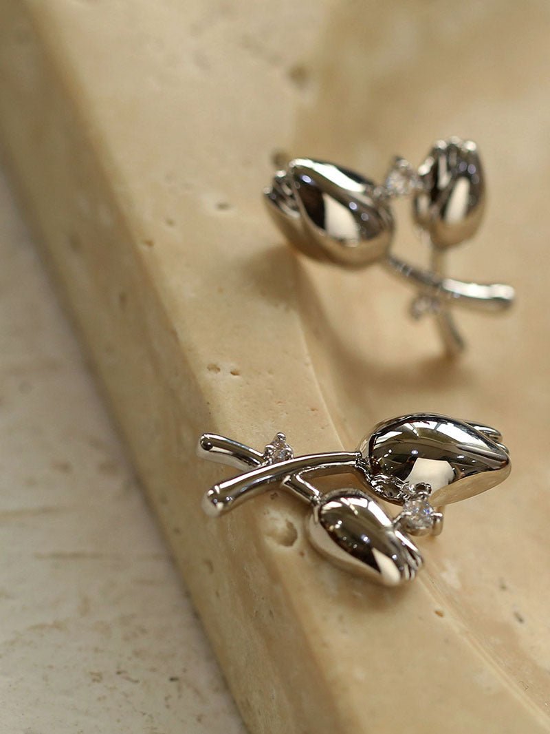 Vintage Tulip Earrings - floysun