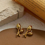 Vintage Tulip Earrings - floysun