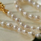 Water Drop Baroque Pearl Necklace - floysun