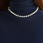 Water Drop Baroque Pearl Necklace - floysun