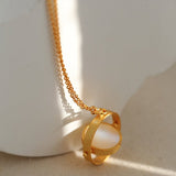 White Shell Hexagram Necklace - floysun