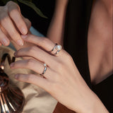Simple Glossy Artificial Pearl Ring