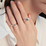 Simple Glossy Artificial Pearl Ring