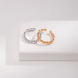 Simple and Versatile: Sterling Silver Small Love Ring